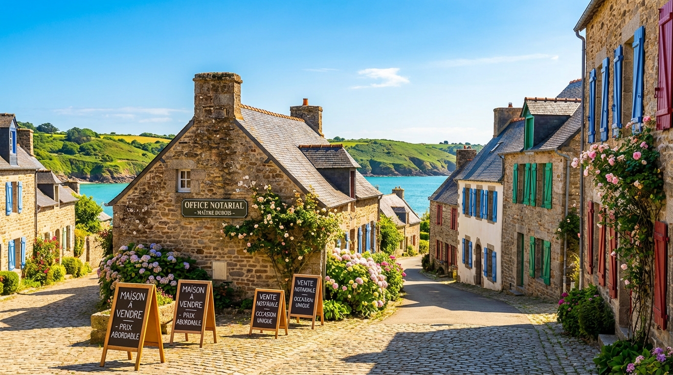 découvrez où dénicher des maisons pas chères en bretagne directement chez les notaires, pour un achat immobilier malin et sécurisé.