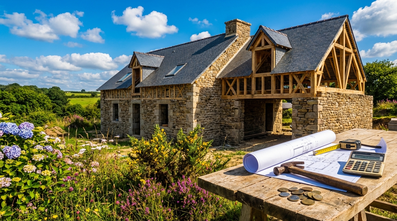 découvrez le prix moyen pour la construction d'une maison en bretagne, avec une analyse détaillée des coûts et des facteurs influençant votre projet immobilier dans cette région.