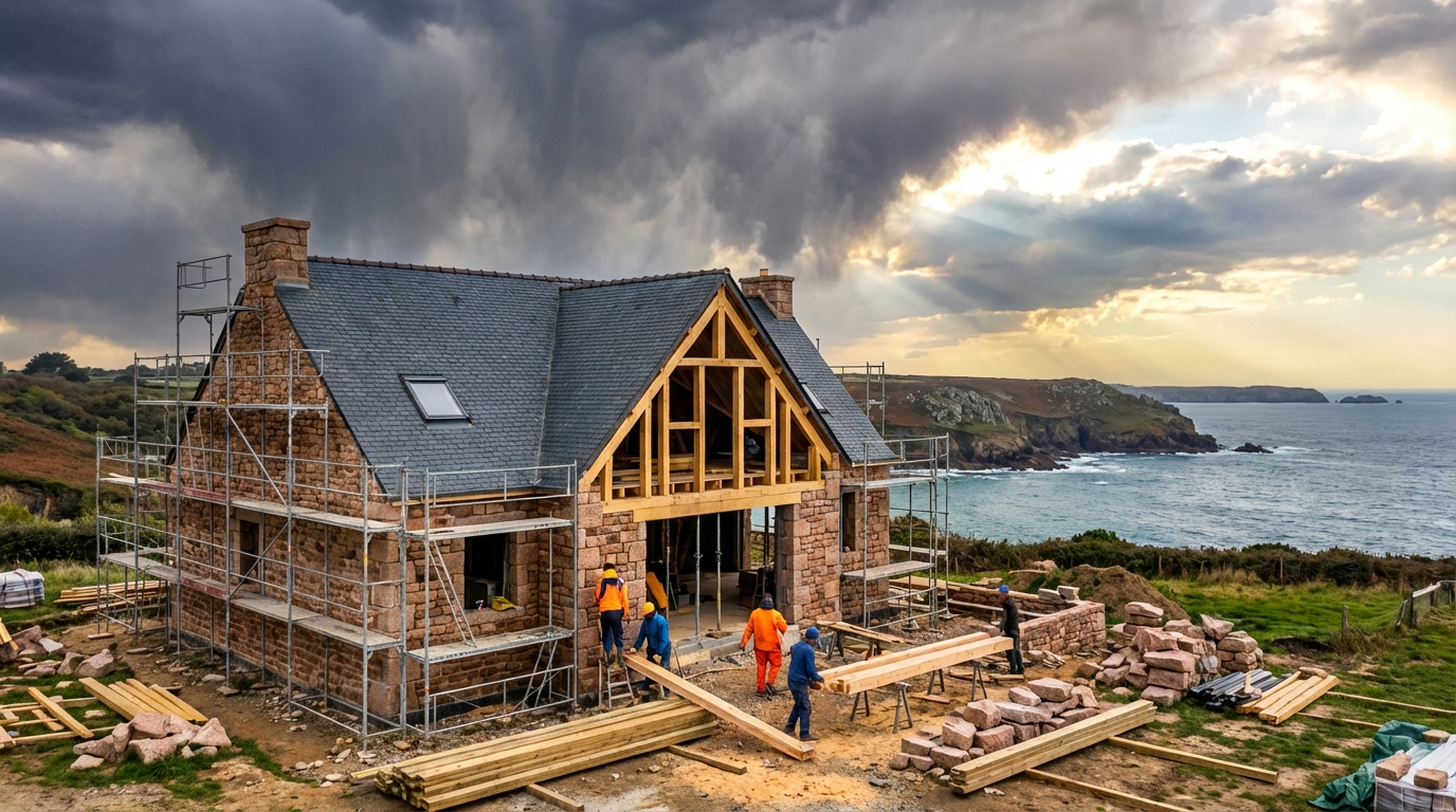 découvrez le prix moyen pour la construction d'une maison en bretagne, avec une analyse des coûts selon les régions et les types de projets.