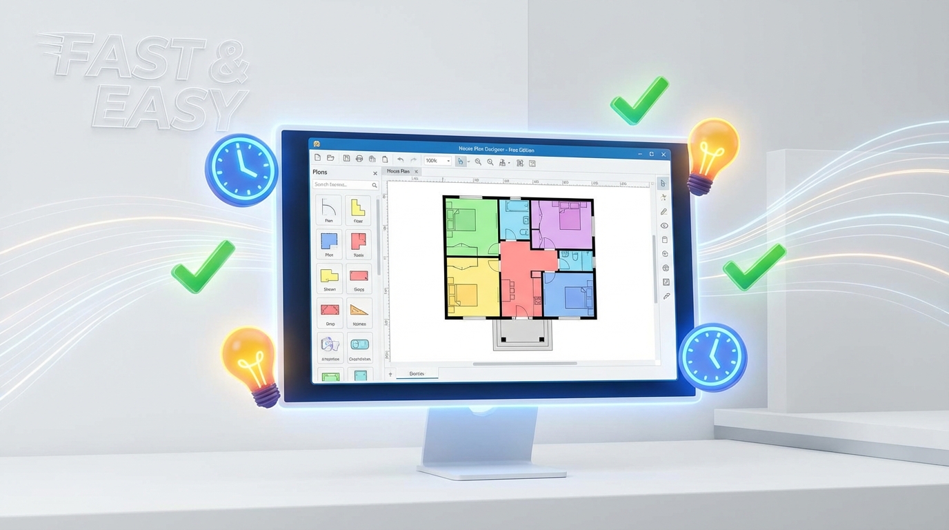 découvrez notre logiciel de plan de maison gratuit et facile à utiliser pour concevoir rapidement votre projet de construction personnalisé.