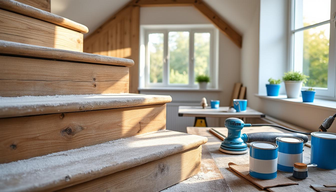 découvrez notre guide pratique pour peindre un escalier et obtenir un rendu parfait. conseils, astuces et étapes détaillées pour transformer votre escalier avec succès.