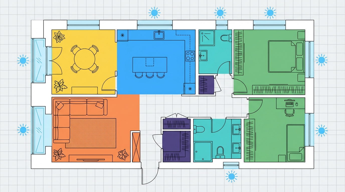 découvrez des idées et conseils pratiques pour optimiser l'espace de votre plan maison de 120m2 et créer un intérieur fonctionnel et agréable.