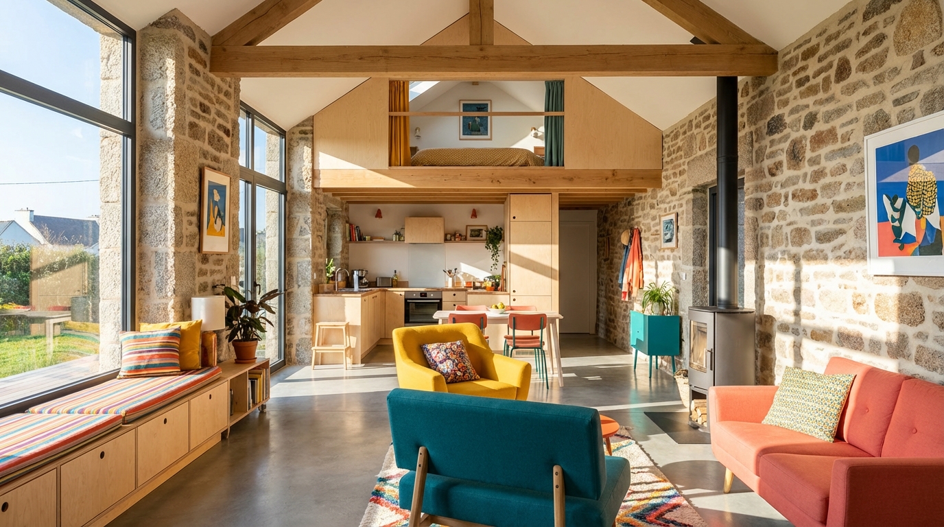 découvrez des idées et conseils pratiques pour optimiser l'espace dans un plan de maison de 70m2 avec 2 chambres, alliant confort et fonctionnalité.