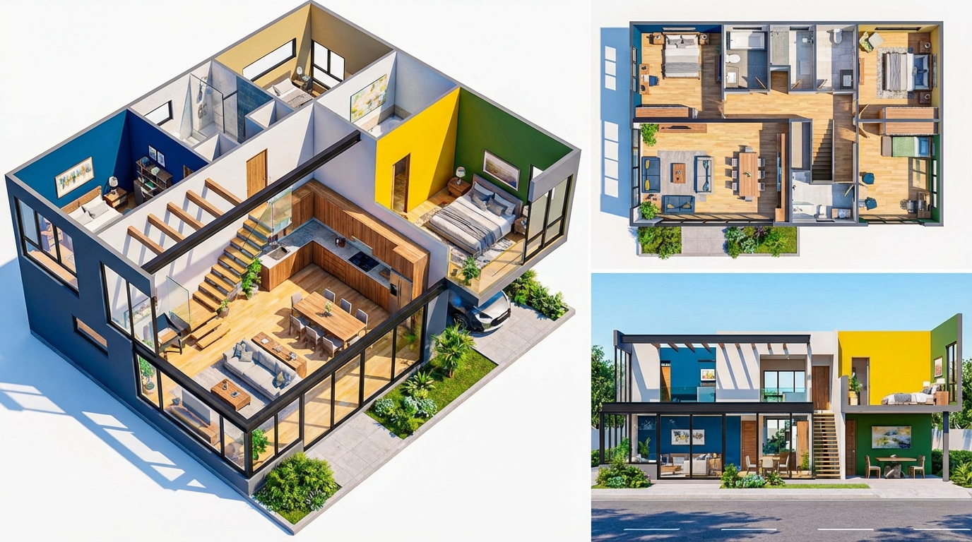 découvrez comment créer facilement votre projet de construction avec un plan maison 3d gratuit. guide complet pour concevoir votre maison de rêve en toute simplicité.