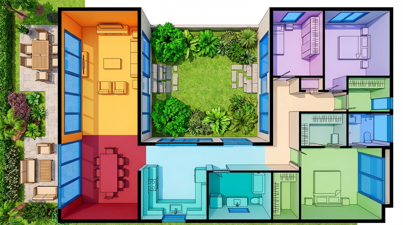découvrez les avantages d'un plan maison en u et obtenez des conseils pratiques pour réussir votre construction. optimisez l'espace, la lumière et le confort de votre future habitation.