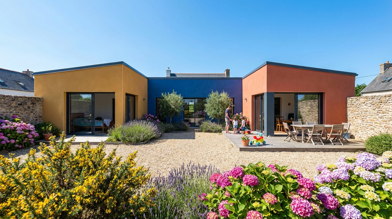 découvrez des idées et conseils pour concevoir un plan de maison en u de 150m2, alliant espace, luminosité et fonctionnalité pour une habitation optimale.