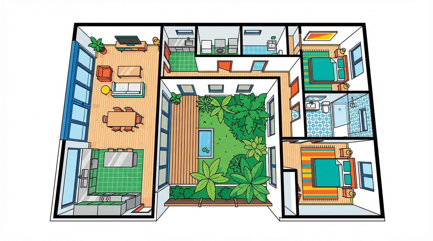 découvrez des idées et conseils pratiques pour concevoir un plan de maison en u de 150m2 optimisé, alliant fonctionnalité, esthétique et confort pour votre futur logement.