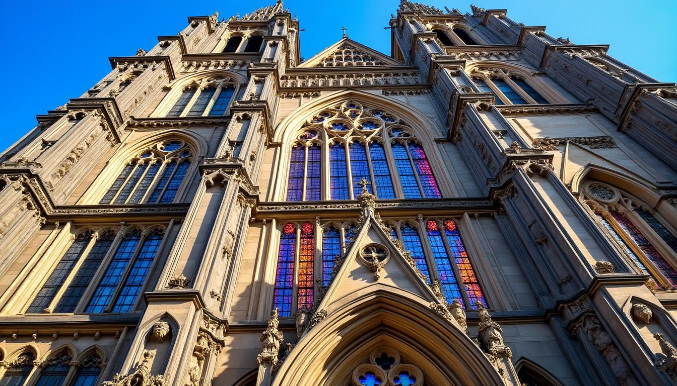 explorez l'architecture impressionnante et l'histoire fascinante des cathédrales gothiques, symboles du patrimoine médiéval et chefs-d'œuvre de l'art sacré.