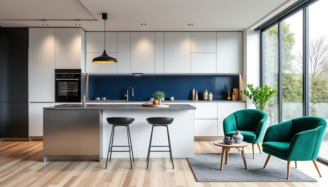 découvrez nos conseils pour aménager une cuisine ouverte dans un salon de 25m2, afin d'optimiser l'espace et allier confort et fonctionnalité.