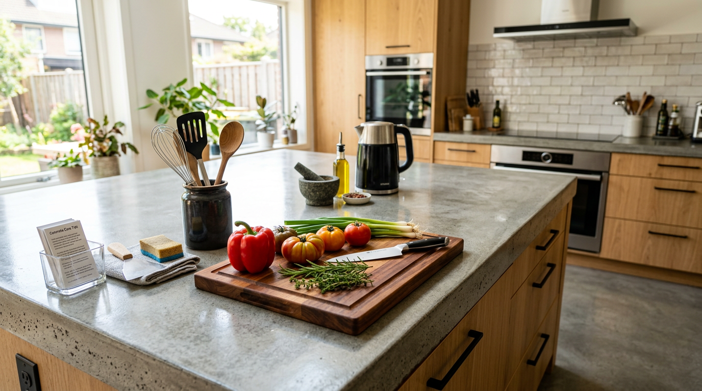 découvrez les avantages du béton ciré pour votre plan de travail et nos conseils d’application pour un résultat esthétique et durable.