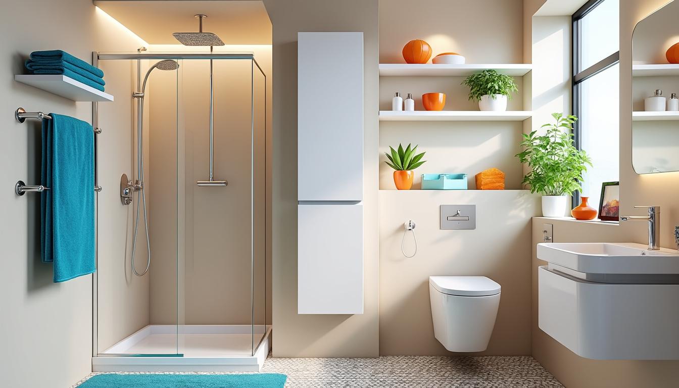 découvrez nos astuces pour aménager une petite salle de bain et optimiser l'espace grâce à une décoration pratique et élégante.