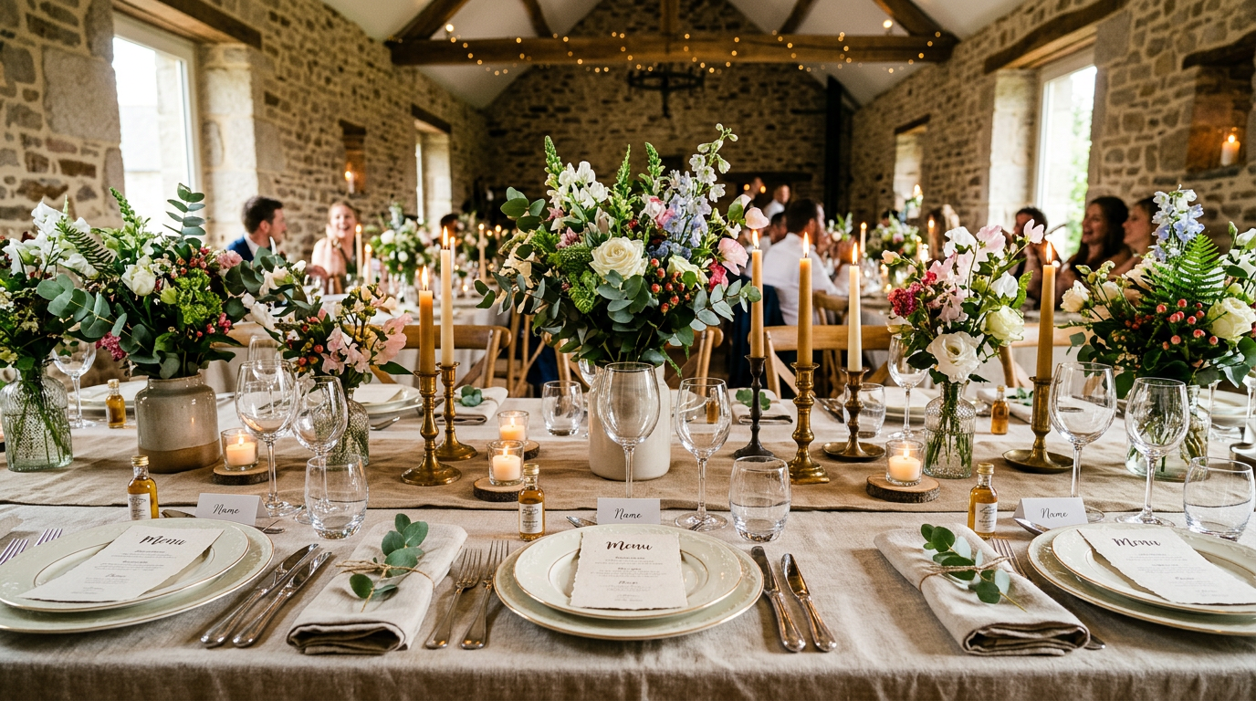 découvrez nos conseils pour décorer une table de mariage avec élégance et personnalité, afin de créer une ambiance unique et mémorable pour votre grand jour.