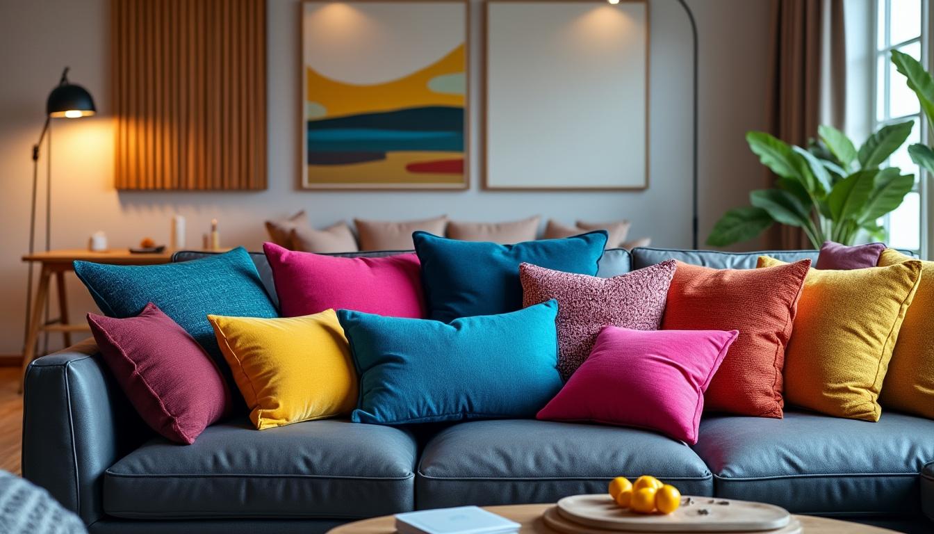 découvrez comment choisir le coussin parfait pour votre salon afin d'harmoniser décoration, confort et style.