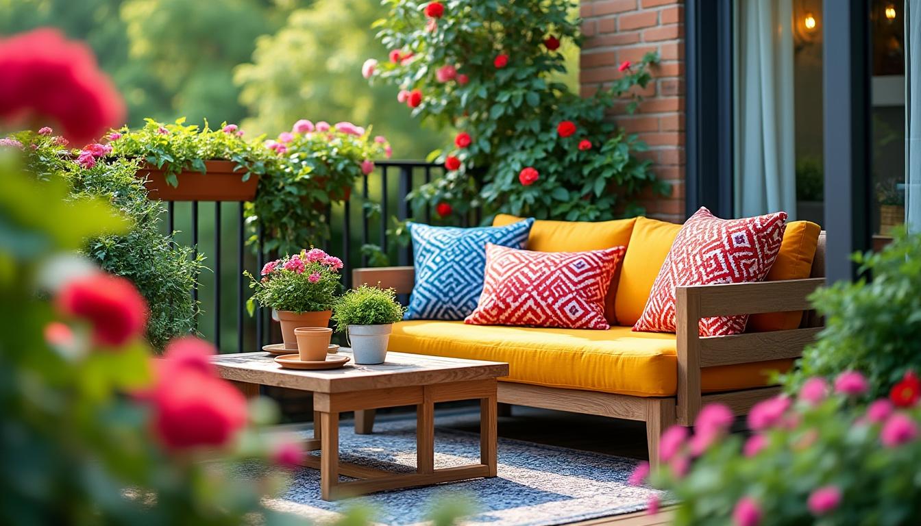 découvrez nos conseils pour choisir le petit salon de jardin idéal pour votre balcon, alliant confort, style et praticité dans un espace réduit.