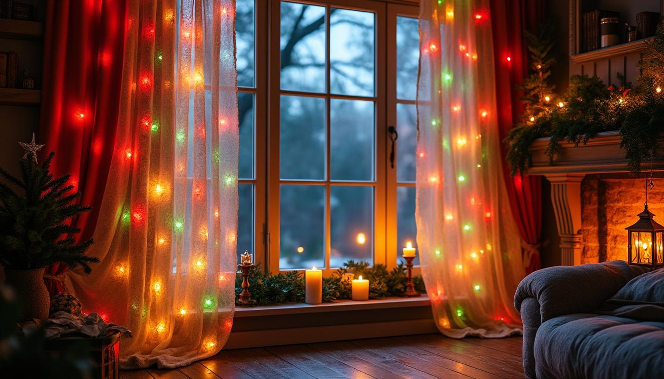 découvrez comment choisir un rideau noël lumineux pour créer une décoration féerique et chaleureuse, idéale pour sublimer votre intérieur durant les fêtes de fin d'année.