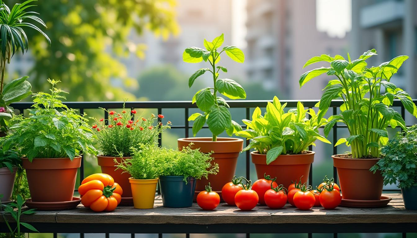 découvrez nos astuces simples et efficaces pour réussir un potager sur votre balcon et profiter de légumes frais toute l'année.