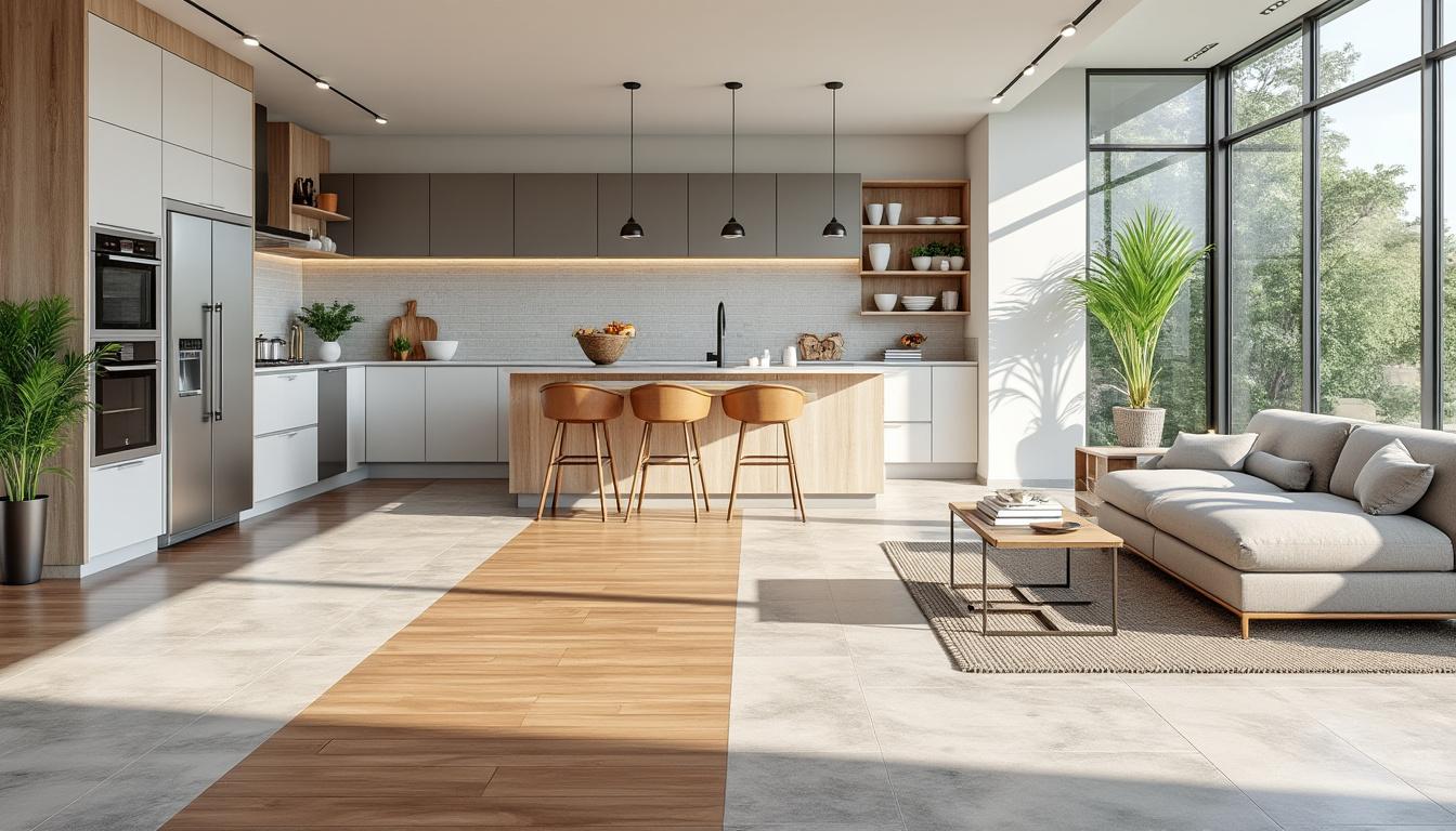 découvrez comment choisir le sol idéal pour une cuisine à la fois pratique et esthétique, alliant durabilité, facilité d'entretien et style.