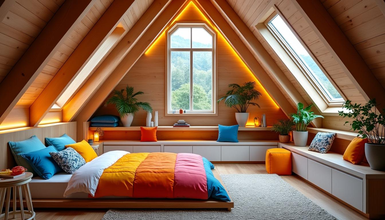 découvrez comment aménager vos combles en chambre grâce à nos astuces et conseils pratiques pour optimiser l'espace et créer une pièce confortable.