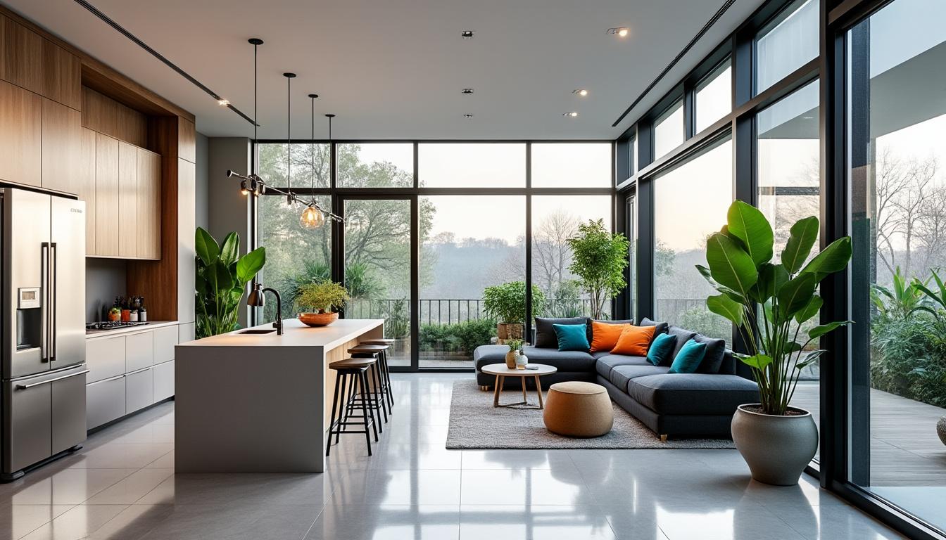 découvrez nos conseils pratiques pour aménager une cuisine avec une verrière ouverte sur le salon, alliant luminosité, design et fonctionnalité pour un espace convivial et moderne.