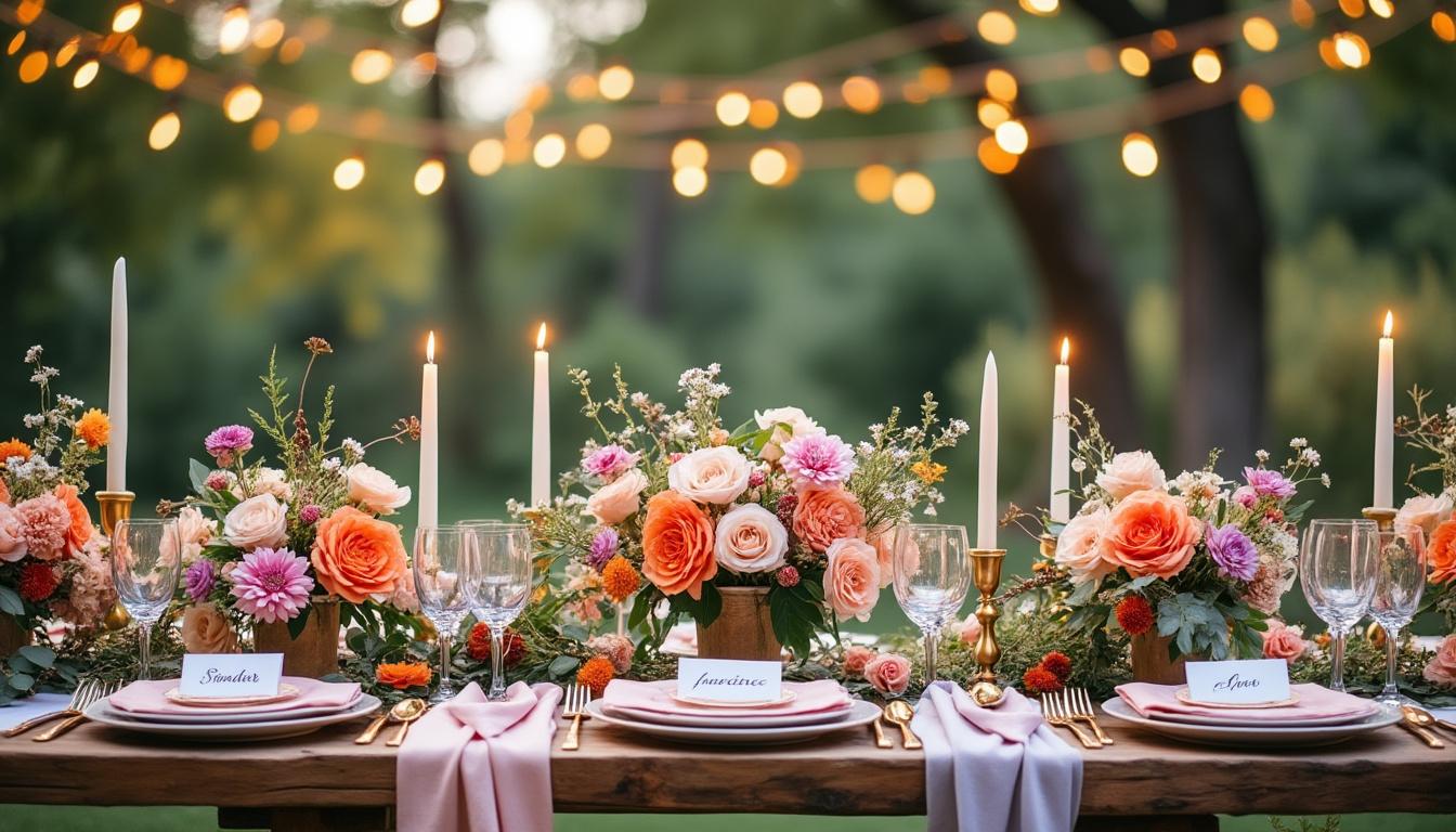 découvrez des idées originales de décoration de tables pour mariage afin de créer un jour inoubliable et personnalisé pour votre célébration.