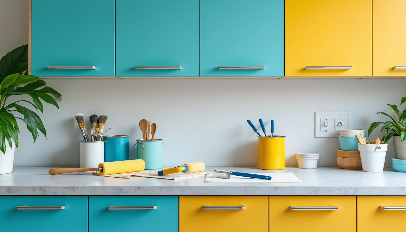 découvrez nos conseils pratiques pour réussir la peinture de vos meubles de cuisine et leur offrir un relooking élégant et durable.