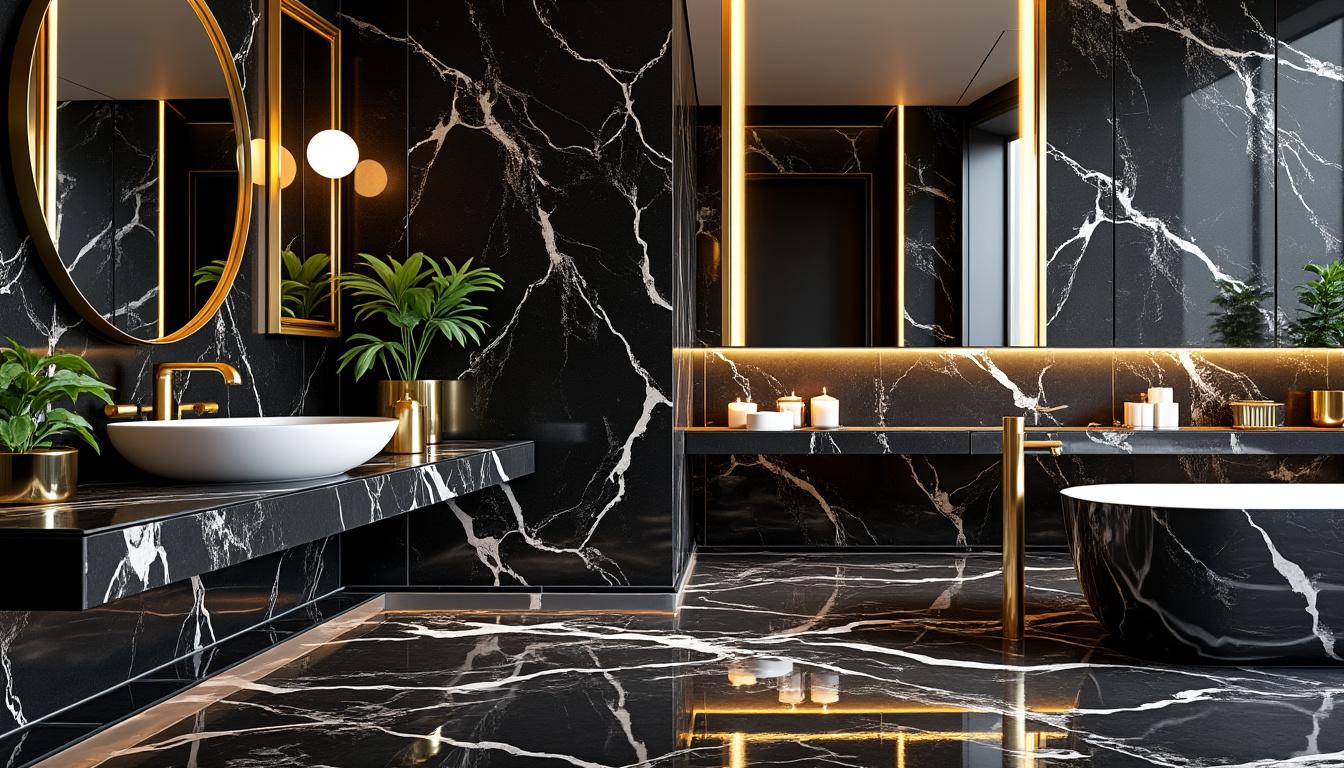 découvrez pourquoi le marbre noir est le choix parfait pour une salle de bain élégante, alliant sophistication, durabilité et esthétique intemporelle.
