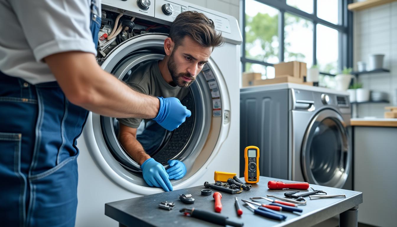 découvrez notre guide complet pour réparer votre lave-linge et résoudre facilement les pannes courantes. astuces pratiques et conseils pas à pas pour dépanner vous-même votre appareil.