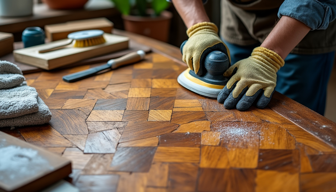 découvrez nos conseils pratiques pour restaurer un parquet ancien sans l'endommager, et redonnez-lui tout son éclat tout en préservant son authenticité.