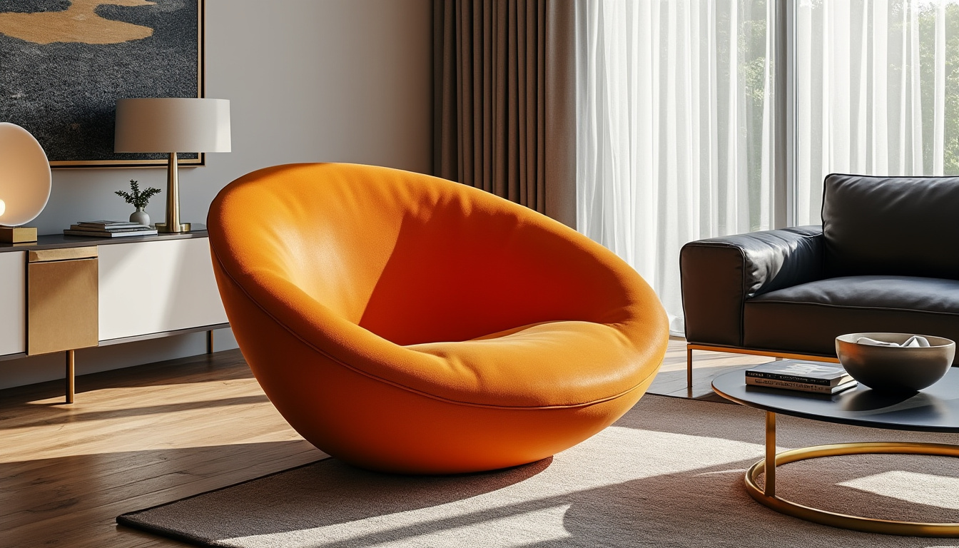 explorez le design emblématique et l'histoire fascinante du fauteuil pierre paulin, une icône du mobilier moderne alliant confort et élégance.